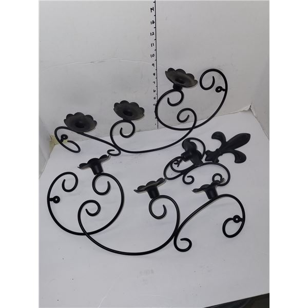 Wall Mount Wall Sconce Candle Holders