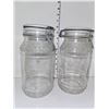 Image 2 : Medium-Large Wicker Basket with 2 Lemon Lidded 2L Jars Made in Italy