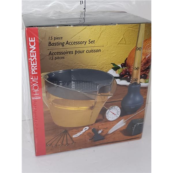 Sealed Trudeau 15 pc Basting Accessory Kit