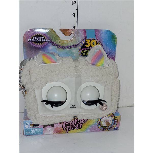 New Spinmaster LLamalush Purse Pet & Handbag with Sounds