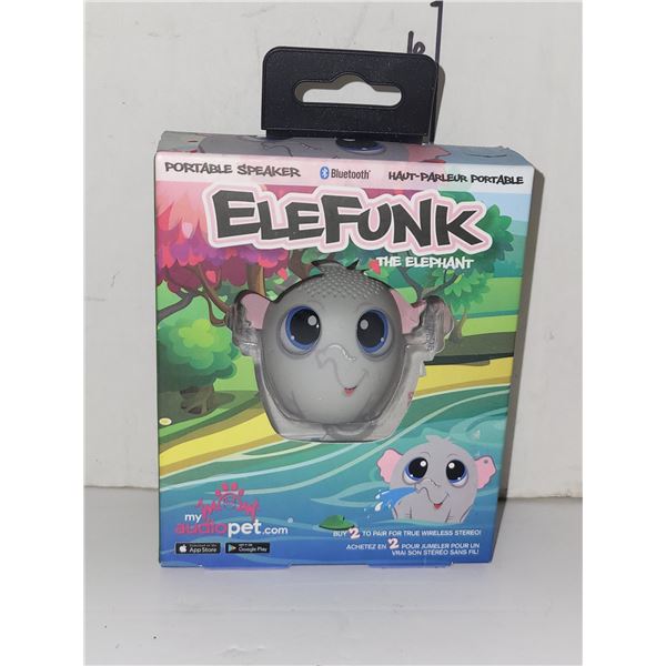 New Ele Funk My Audio Pet Bluetooth Speaker Elephant