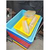 Image 2 : Large Lot of Very Clean Organizing Bins - Approx 15+