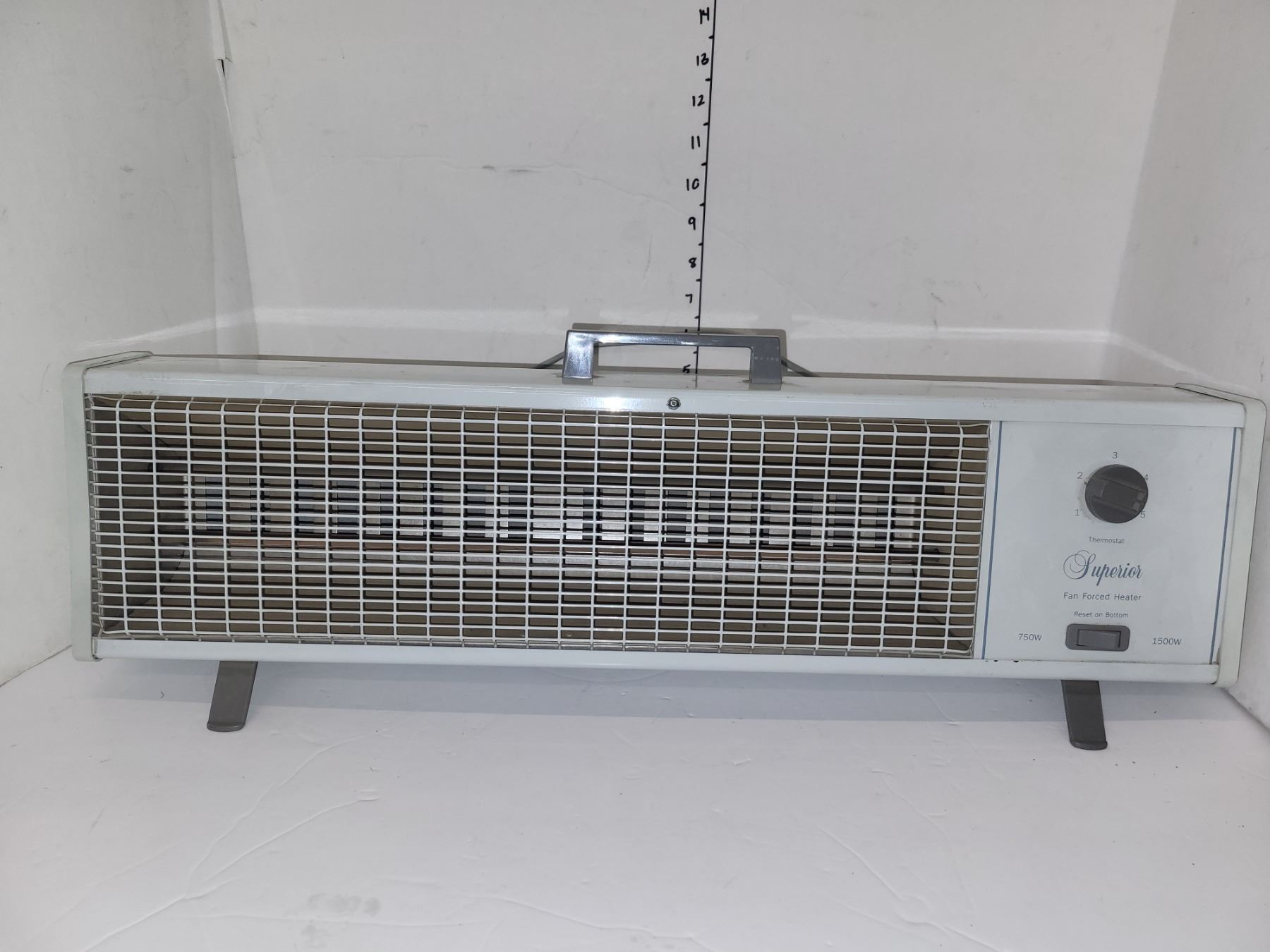 Superior Fan Forced Heater - Works Well, 5 Different Heat Levels