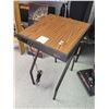 Image 1 : Glenwood Portable Projector Table - Working Light and Folds Down for easy transportation