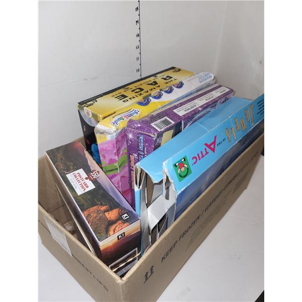 Box of Puzzles and Games