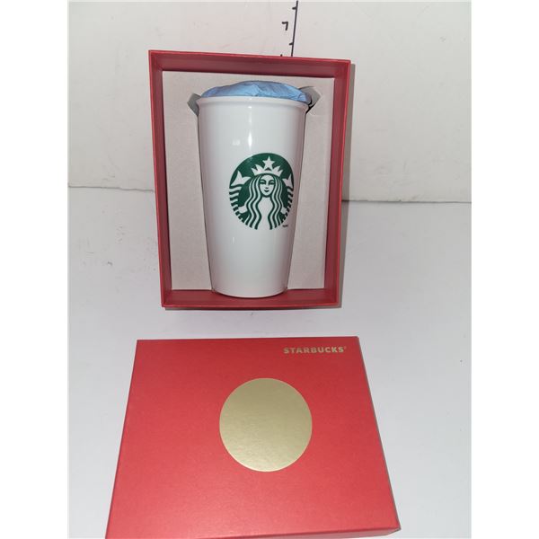 Boxed 2011 Starbuck Tea (with Infuser) Mug