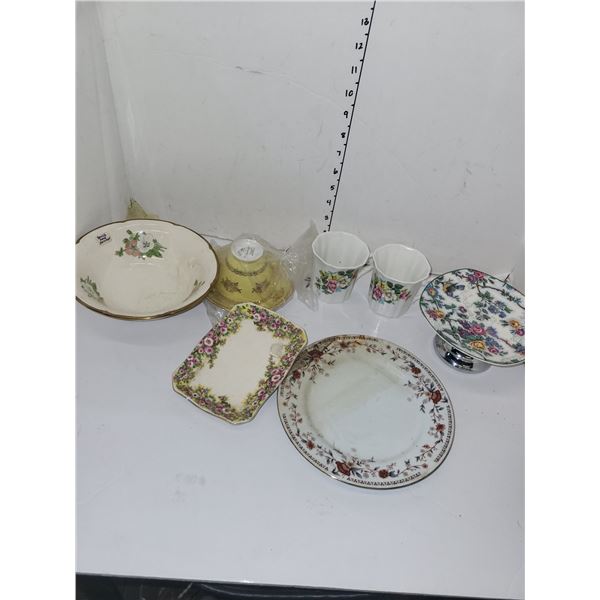 Lot of China - Denmark, Japan, China Garden, Bird Chintz, Royal Grafton, Colcolough