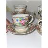 Image 2 : Lot of Teacups and Saucers - Palissy Pottery, Royal Albert GEM, Windsor