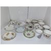 Image 1 : Lot of Mismatched Teacups and Saucers +, Paragon, Japan, Windsor, +++