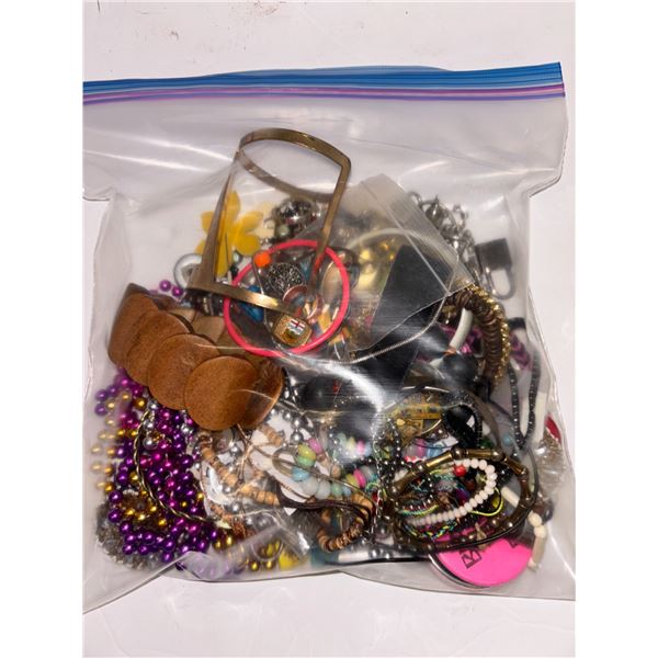Large Freezer Baggie of Various Jewellery