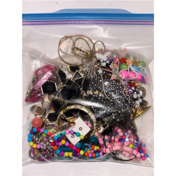 Large Freezer Baggie of Various Jewellery