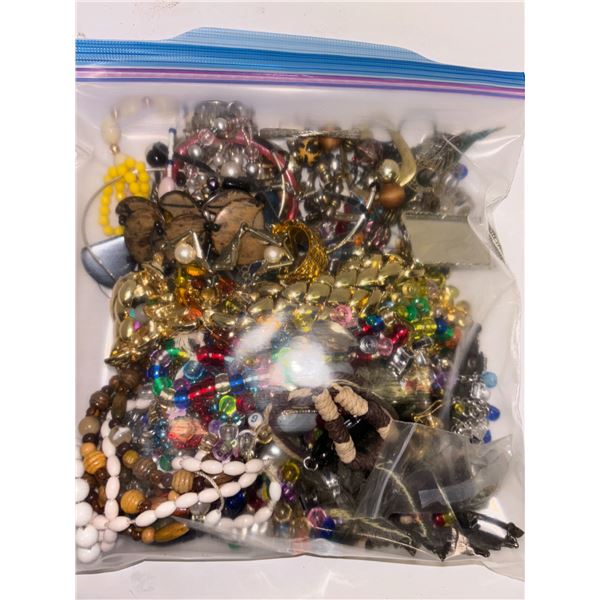 Large Freezer Baggie of Various Jewellery