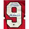 Image 2 : BOBBY HULL SIGNED AND INSCRIBED CHICAGO BLACKHAWKS JERSEY (BECKETT COA)