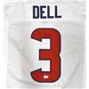 Image 2 : TAMK DELL SIGNED HOUSTON TEXANS FOOTBALL JERSEY (BECKETT COA)