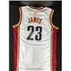 Image 1 : LEBRON JAMES SIGNED CLEVELAND CAVALIERS MITCHELL AND NESS JERSEY (UPPER DECK COA)