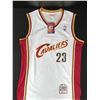 Image 3 : LEBRON JAMES SIGNED CLEVELAND CAVALIERS MITCHELL AND NESS JERSEY (UPPER DECK COA)