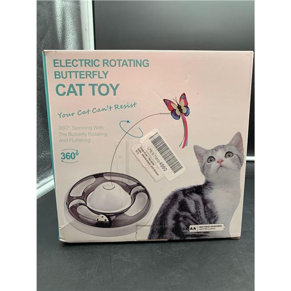 Electric Rotating Butterfly Cat Toy