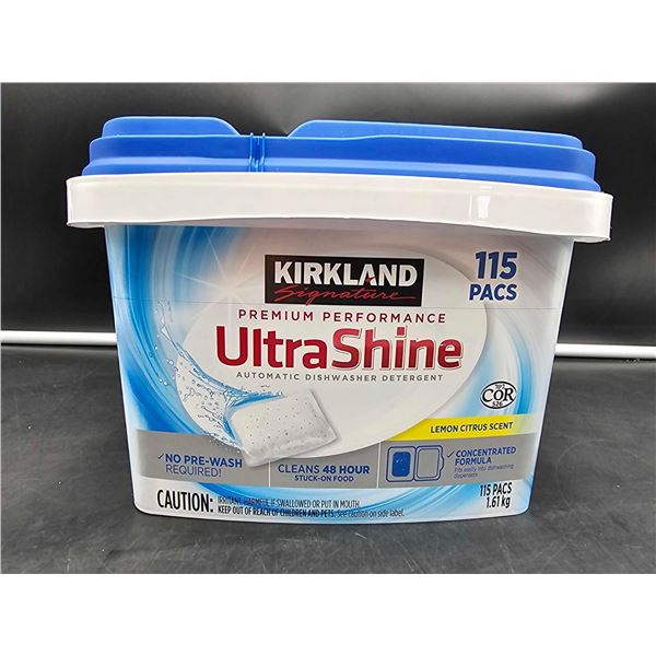 Kirkland Ultra Shine (115pacs) Dishwasher Detergent
