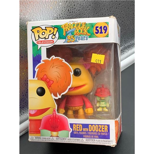 POP Fraggle Rock Red with Doozer Vinyl Figures
