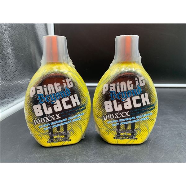 Paint It Black Ultra Extreme Silicone Dark Tanning Lotion (2 x 400ml)