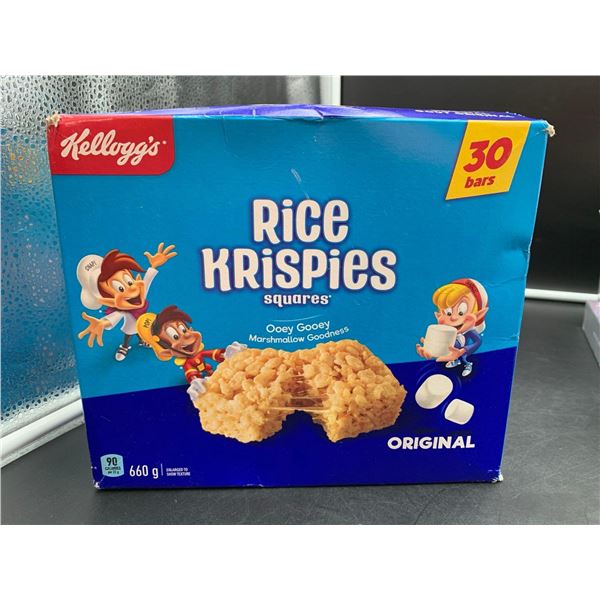 Kellogg's Rice Krispies Squares, Original (30 bars)