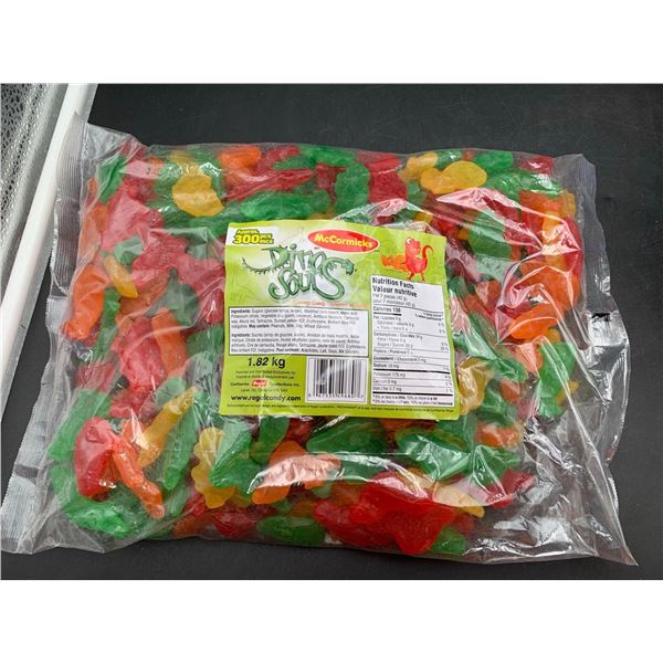 McCormicks Dino Sours Gummy Candy (approx 300pcs)