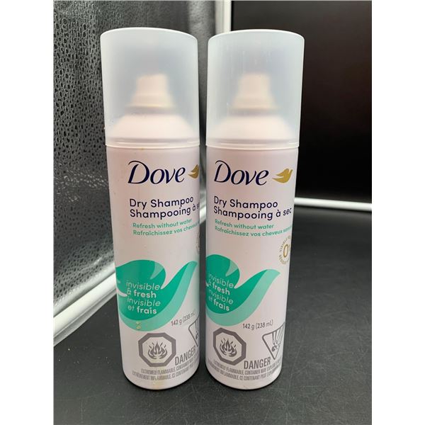 Dove Dry Shampoo, Refresh without Water (2 x 238ml)