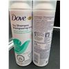 Image 2 : Dove Dry Shampoo, Refresh without Water (2 x 238ml)
