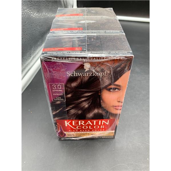 Schwarzkopf Keratin Color Espresso (3 applications)