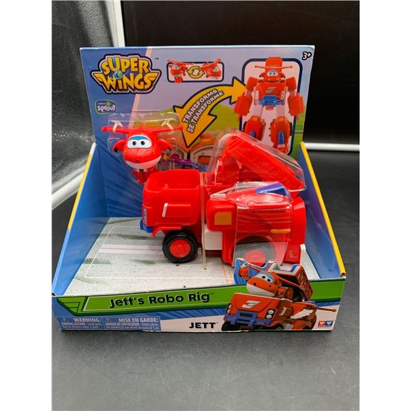 Super Wings Toy- Robo Rig Jett