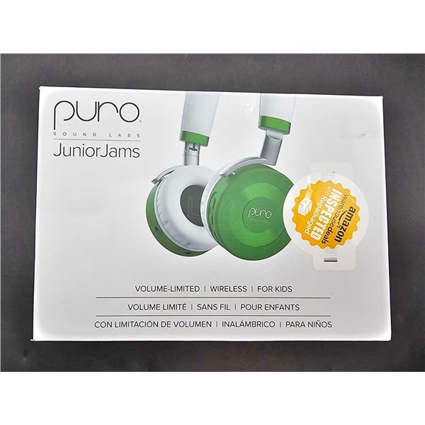Puro Sound Labs Junior Jams, Volume Limited Wireless Kids Headphones