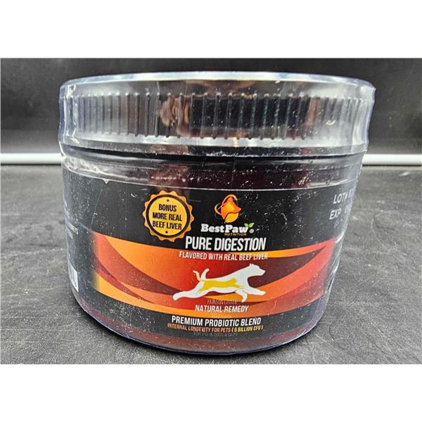 BestPaw Pure Digestion Premium Probiotic Blend-Beef Liver Flavour