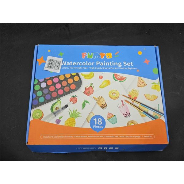 Funto Watercolour Painting Set (18pcs)