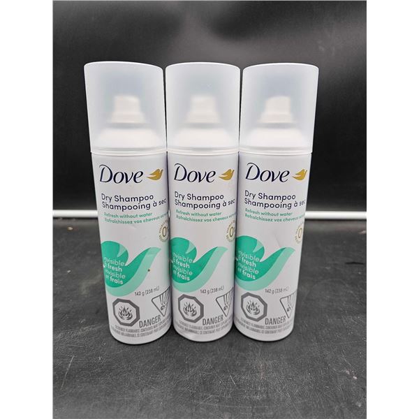 Dove Dry Shampoo (3 x 238ml)