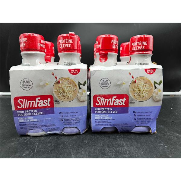 SlimFast High Protein Vanilla Cream (2 x 4 x 325ml)