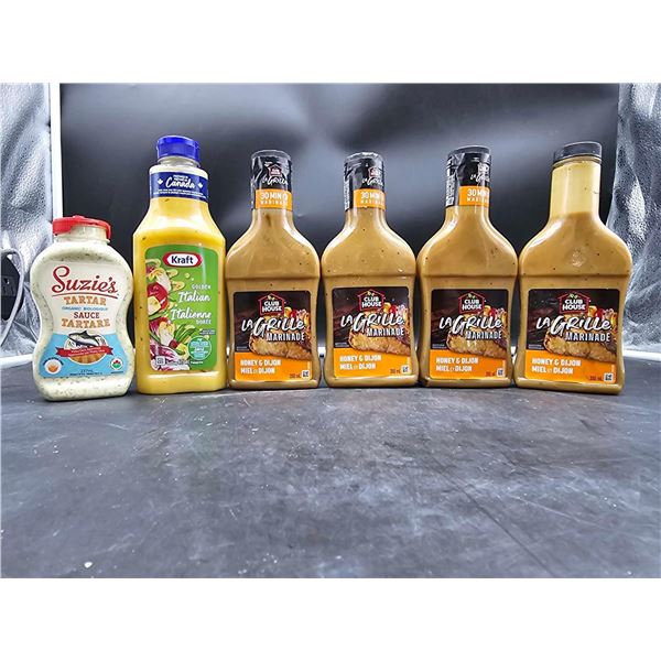 Lot of Assorted Dressings