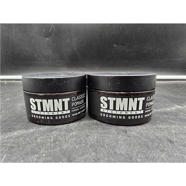 STMNT Statement Grooming Goods, Classic Pomade (2 x 100ml)