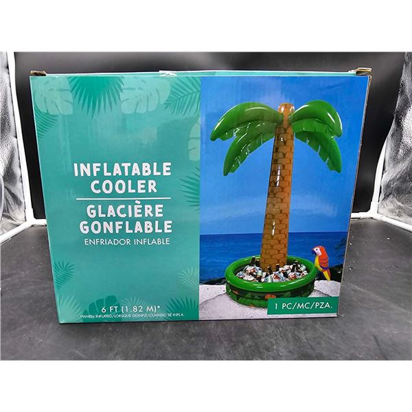 Inflatable Cooler 6ft Palm Tree and Pool