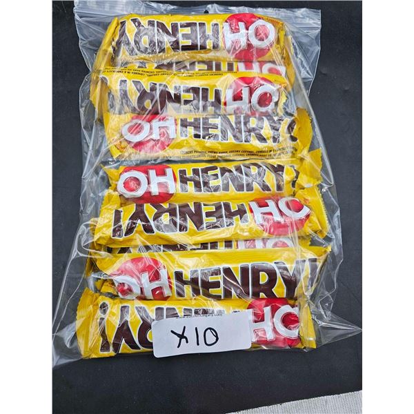 Oh Henry Candy Bars (10 x 58g)