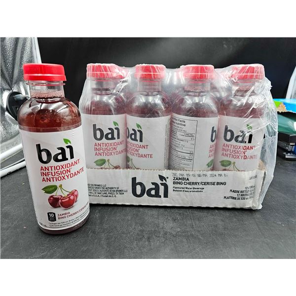 Bai Antioxidant Infusion Zambia Bing Cherry Flavoured Water Beverage (12 x 530ml)