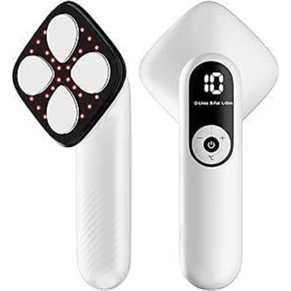 Body Massager, Upgraded 6 Heads Portable Body Machine 4 in 1 Wireless Electric Hand Massager Machine