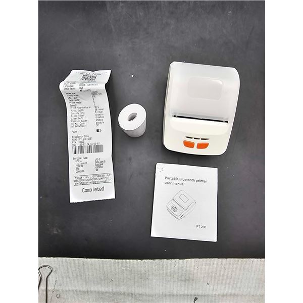 Portable Bluetooth Reciept Printer