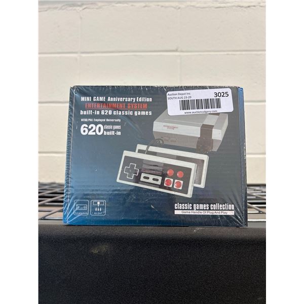 Mini Game Anniversary edition  entertainment system built in - 620 classic games