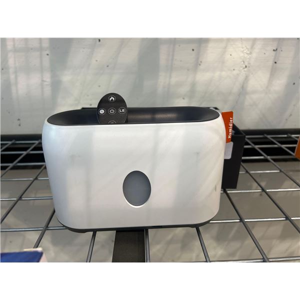 Humidifier with remote and lights