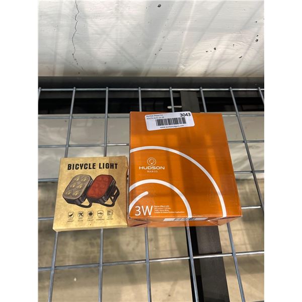 Hudson Bulb CO. 3W Flame Effect LED and Bicycle light