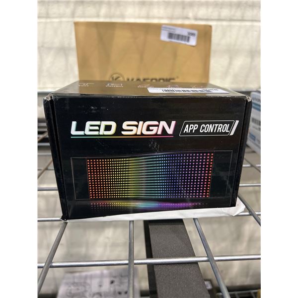 LED sign with app control