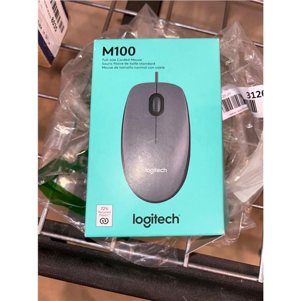 Logitech M100 Corded Mouse