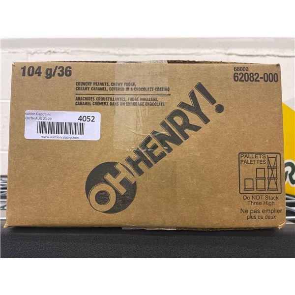 Oh Henry! Chocolate Bars 36 x 104g