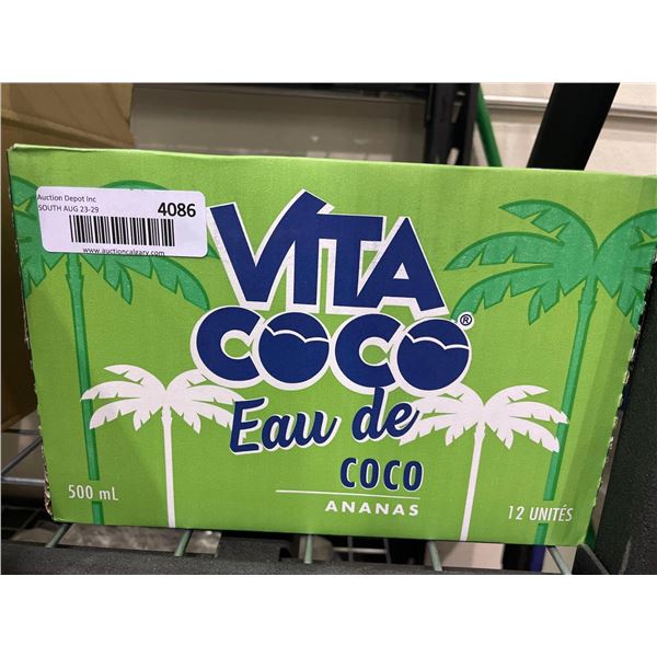 Vita Coco Water Pineapple Coconut Water 12 x 500ml