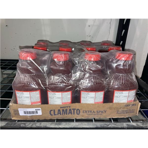 Motts Clamato Extra Spicy 12 x 945ml